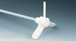 Maxi propeller stirrers, 800 mm, PTFE, 140 mm padd