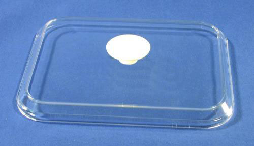 Lid 30x17x1,5cm PS, clear for 9200160 + 165