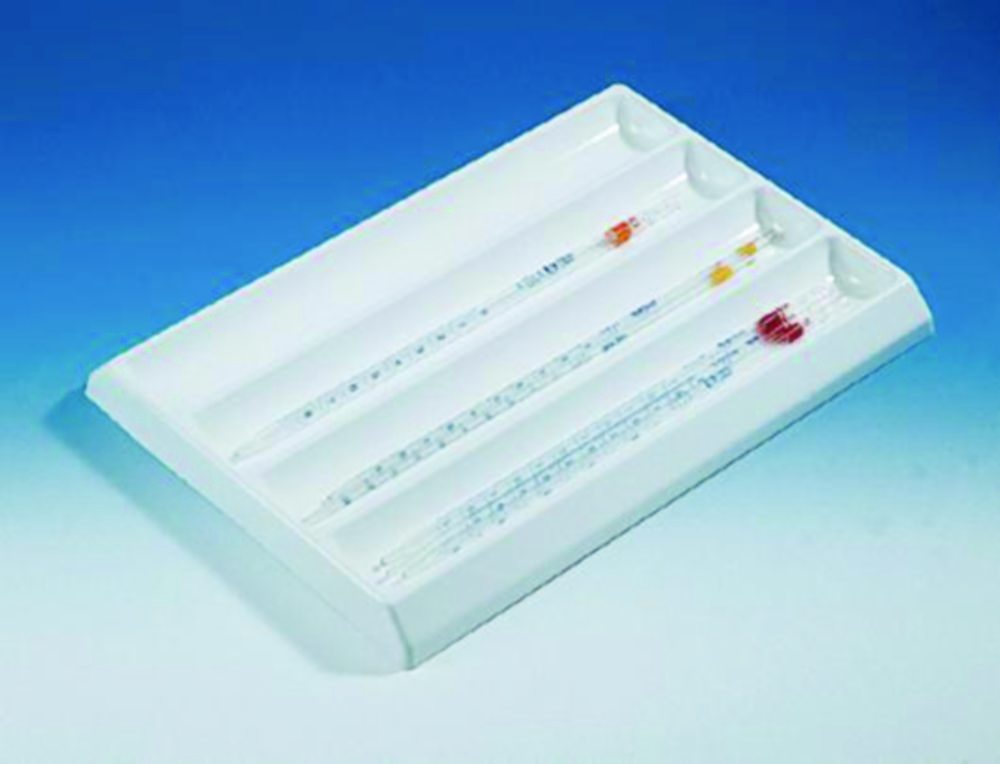 [9200394] Pipette tray, Kartell, PVC, 4 compartments, 420 x 300 x 40 mm