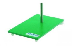 Stand base 315x200x10 mm 18/10 stainless steel, v