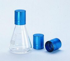 [9231457] Caps, erlenmeyer, anodised alu minium, For neck di