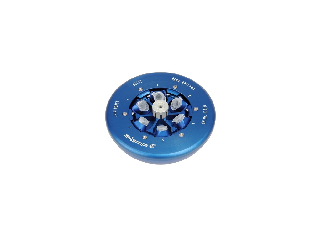 Swing-out rotor for 6 x 1,5/2,0 ml