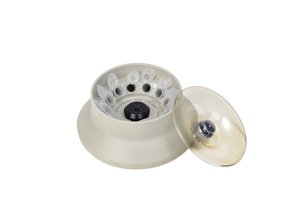 Angle rotor w. high edge