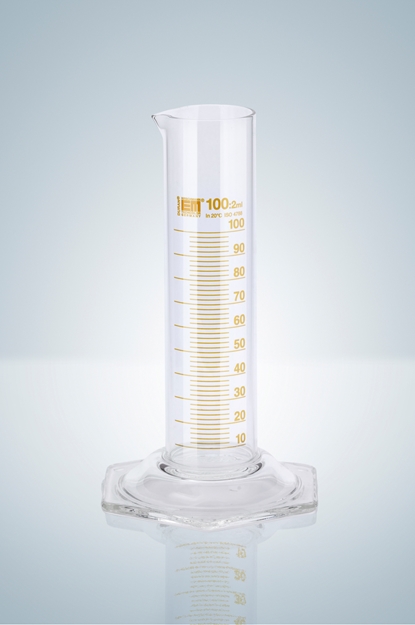 [9274195] Measuring cylinders, with hexa gonal foot and spou