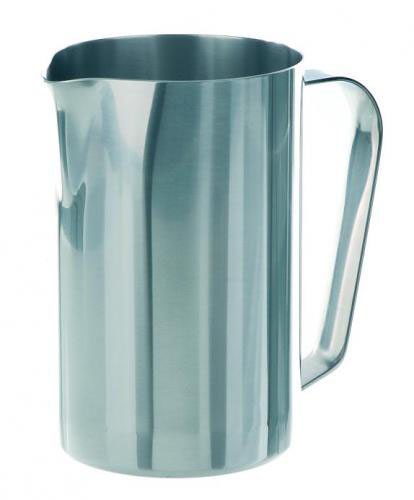 Jugs, measuring, with handle and spout, 18/10 SS