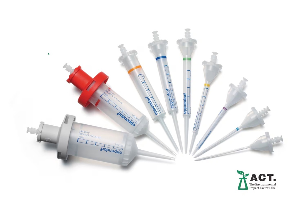 Pipette tip, Eppendorf Combitips advanced®, Biopur®, 10,0 ml, orange, 100 pcs.