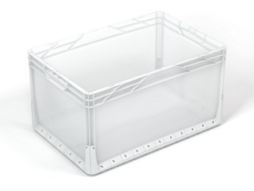 Euronormbox TRANSPARENT, 66 L, full wall