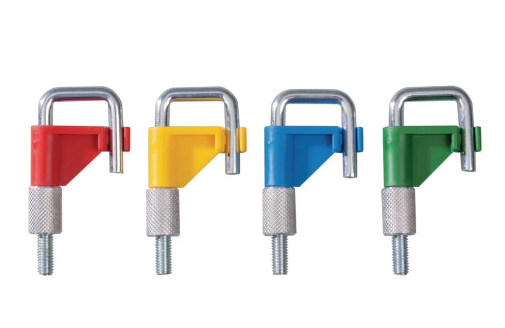 Tubing clamp Stop-it, up to 20 mm, yellow