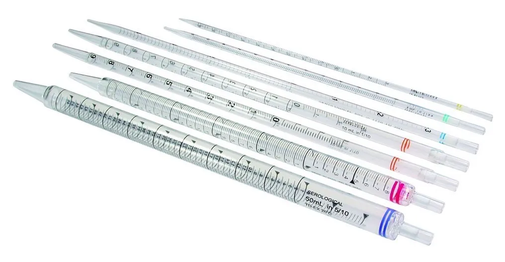 [9380441] Serological pipette, LLG, PS, 2 mL : 0,02 mL, sterile, green, filtered