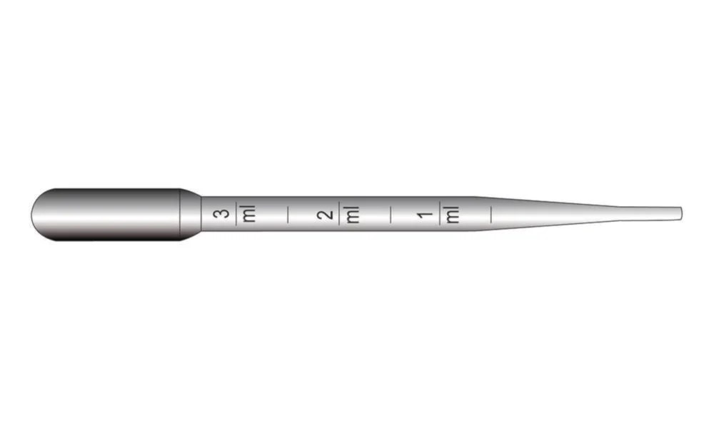 [9401084] Pasteur pipettes, LLG, PE, 150 mm, 3 ml, sterile, 1000 pcs.