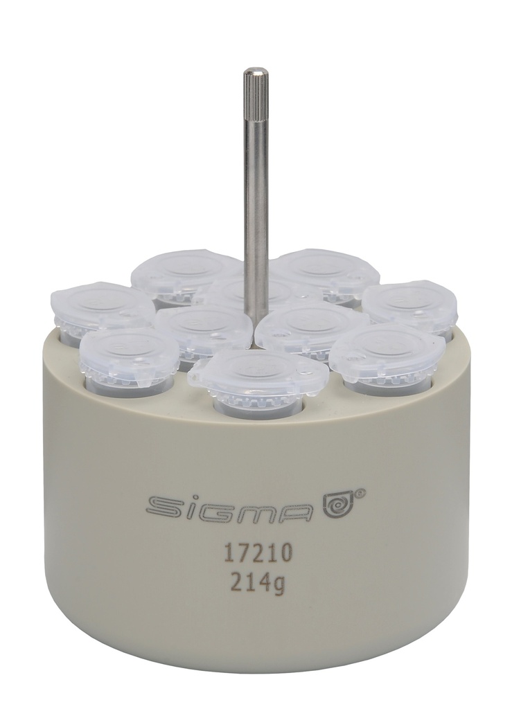 [2217210] Round carrier for 10 Eppendorf reaction caps