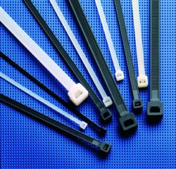 [9404305] Quick-lock binders 135x2.5 mm, white Nylon, flat