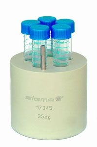 [2217345] Centrifuge bucket adapter,Sigma,5x15ml Falcon tub.