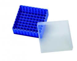 [9405760] Vial storage box, LLG, PP, 4 x 4 x 1,5-2 mL, neon green, 67 x 67 mm
