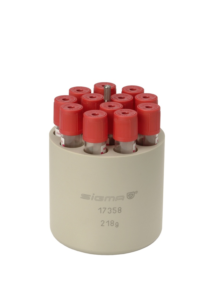 [2217358] Centrifuge bucket adapter, Sigma, 12 x 15 ml tubes