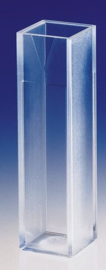 [9406111] Macro cuvettes, Brand, PMMA, 10 mm, 2,5-4,5 mL, 100 pcs