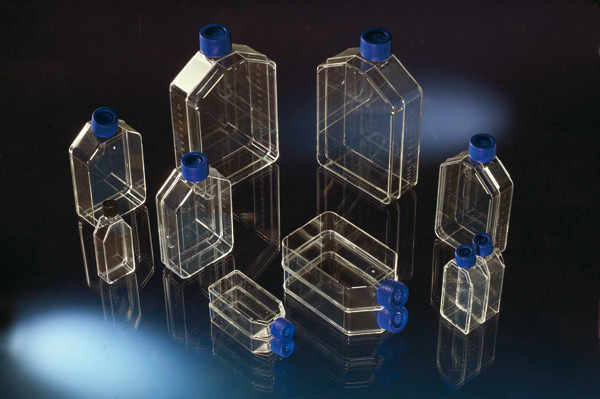 Bottles Nunclon,PS,cap. 30 ml,straight neck, pack