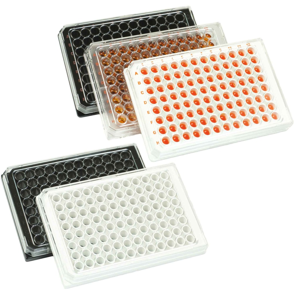 Microplates pureGrade 96-well, UV-transparent, st