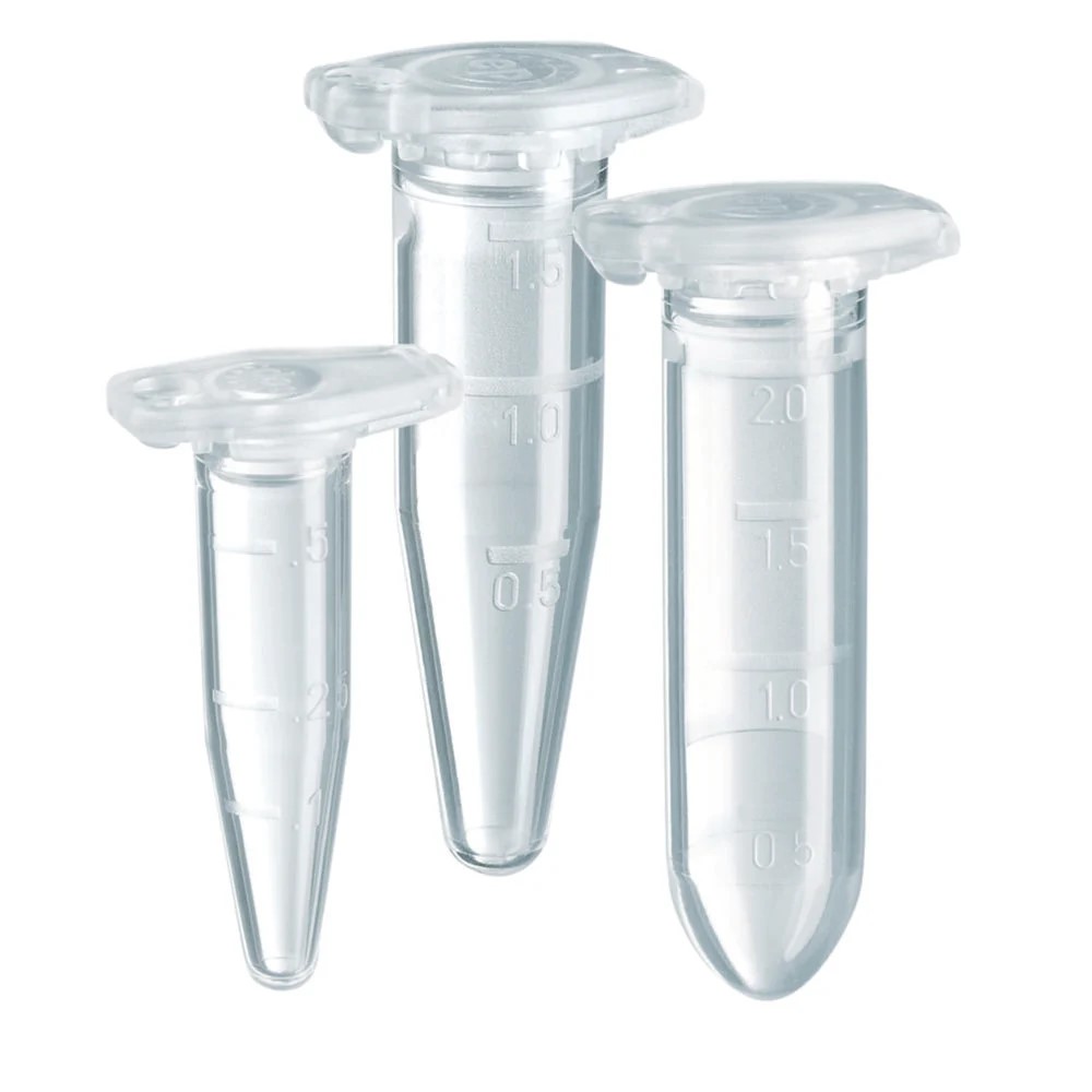 [9409341] Microcentrifuge tube, Eppendorf, Safe-lock lid, clear, 2,0 ml