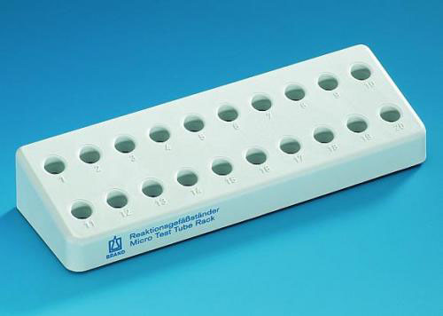 Reaction tube stand, Plastibra nd, Array 20 , Colo