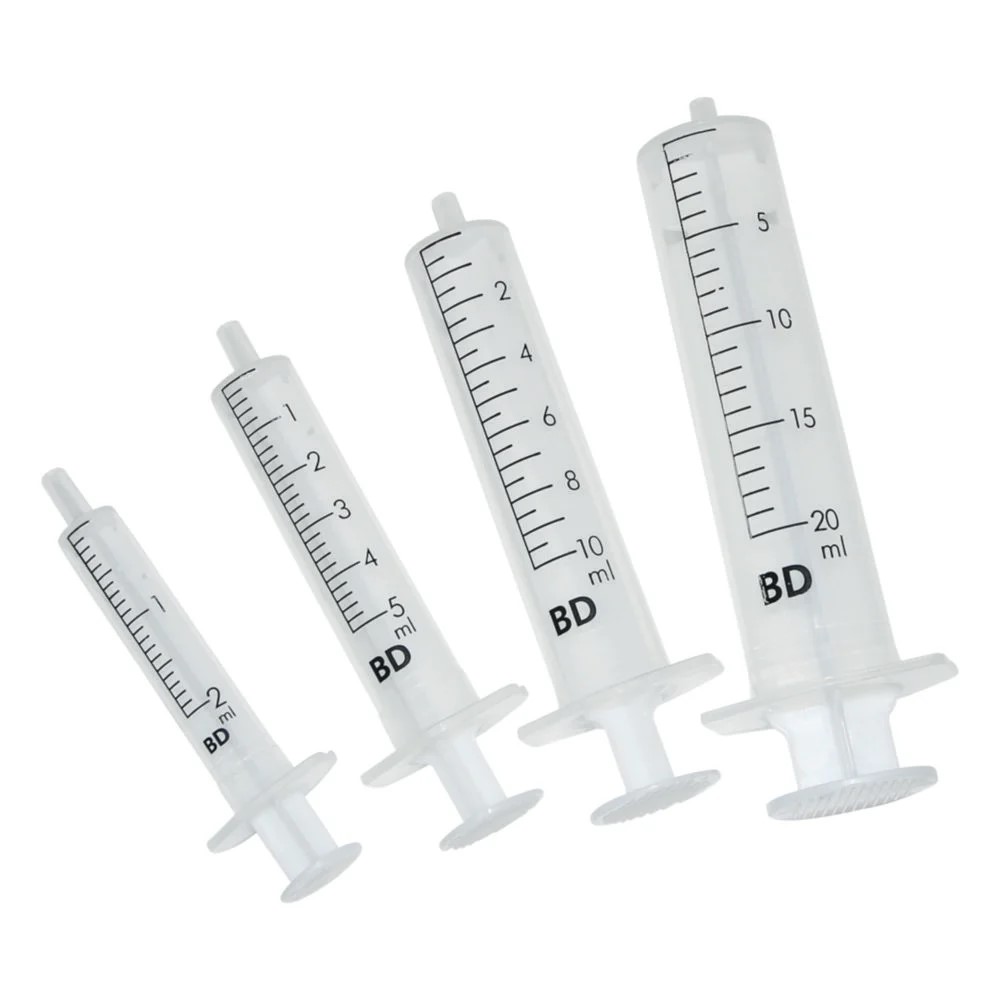 BD Discardit II syringes, 2-parts, luer, 10 ml