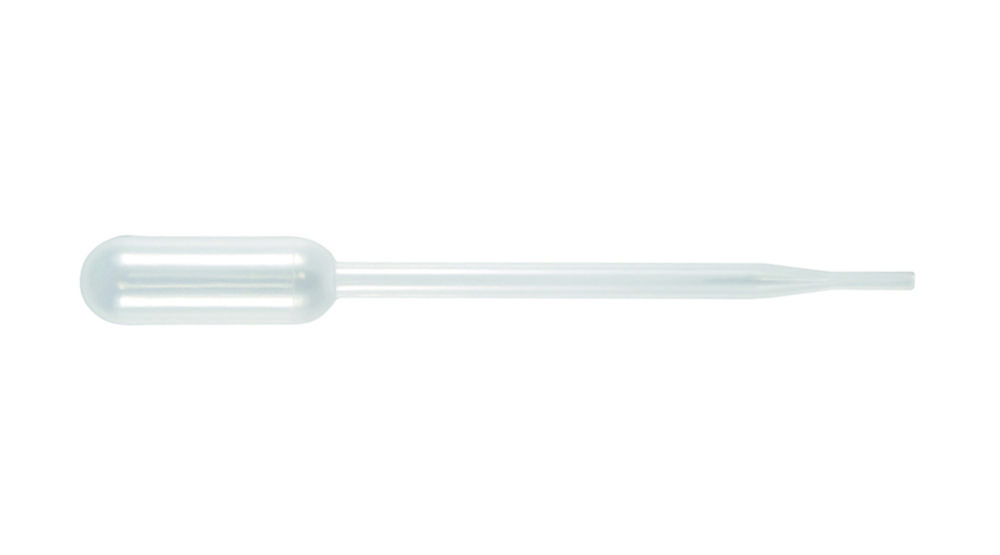 [9411034] Pasteur pipettes, Ratiolab Macro, PE-HD, 148 mm, 6 ml, 400 pcs.