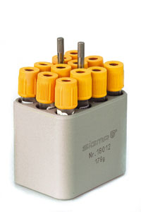 Centrifuge bucket adapter,Sigma,12xVacutainer-tub.