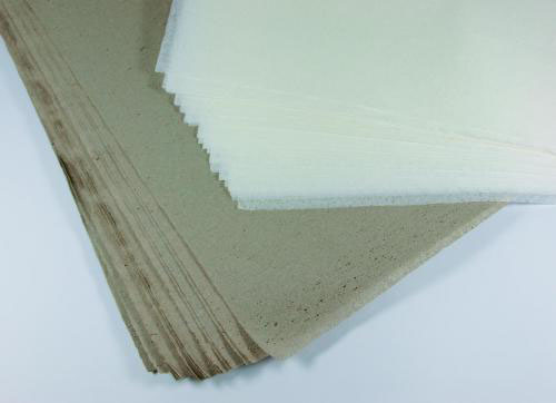LLG-Cellulose wad, unbleached, ca.40x60 cm