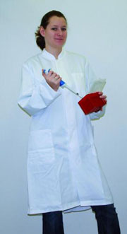 Laboratory coats, BP Med & Care 1654, 35 % cotton, 65% PES, size XL