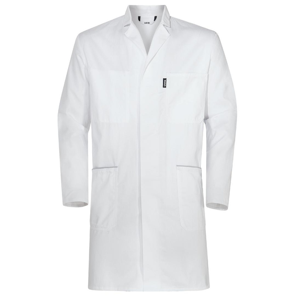 Laboratory coat, Uvex 81996, 100% cotton, men, size 44/46