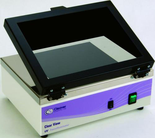 UV-Transilluminator 365nm, 210x210mm, 230V