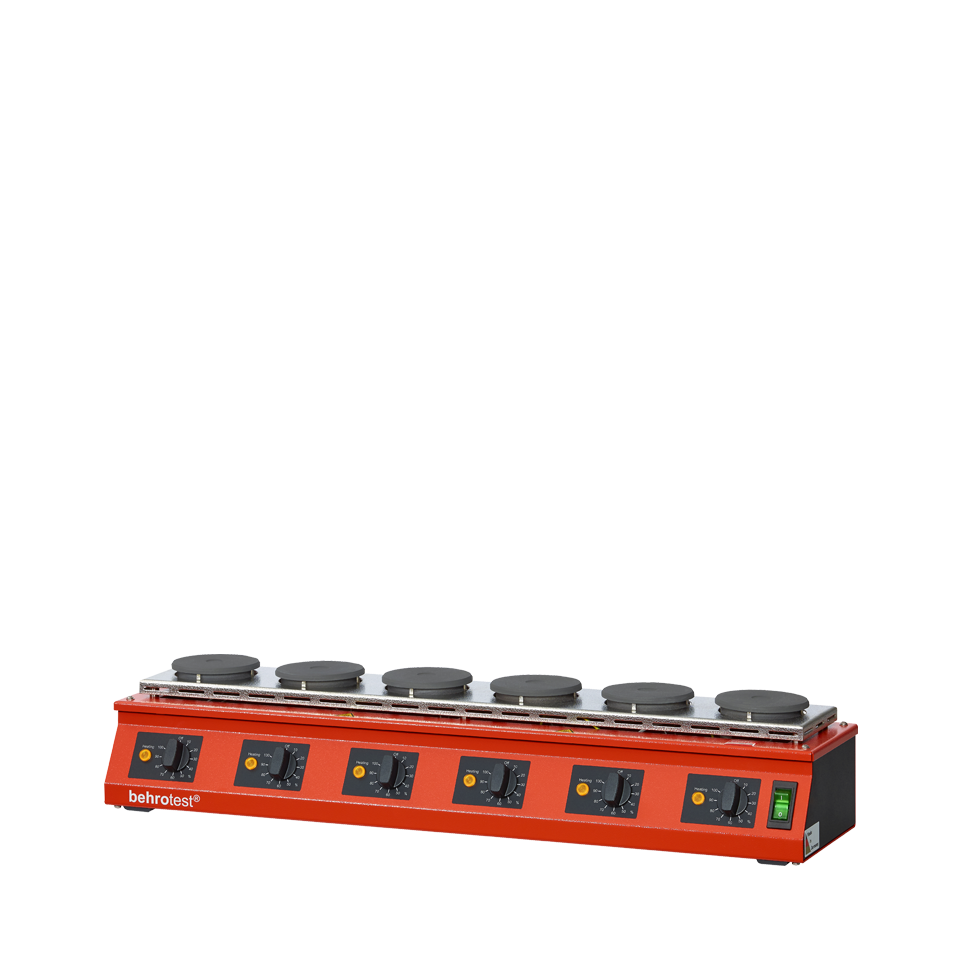 [9645591] Multiple hotplate system, 6 in dividually adjustab