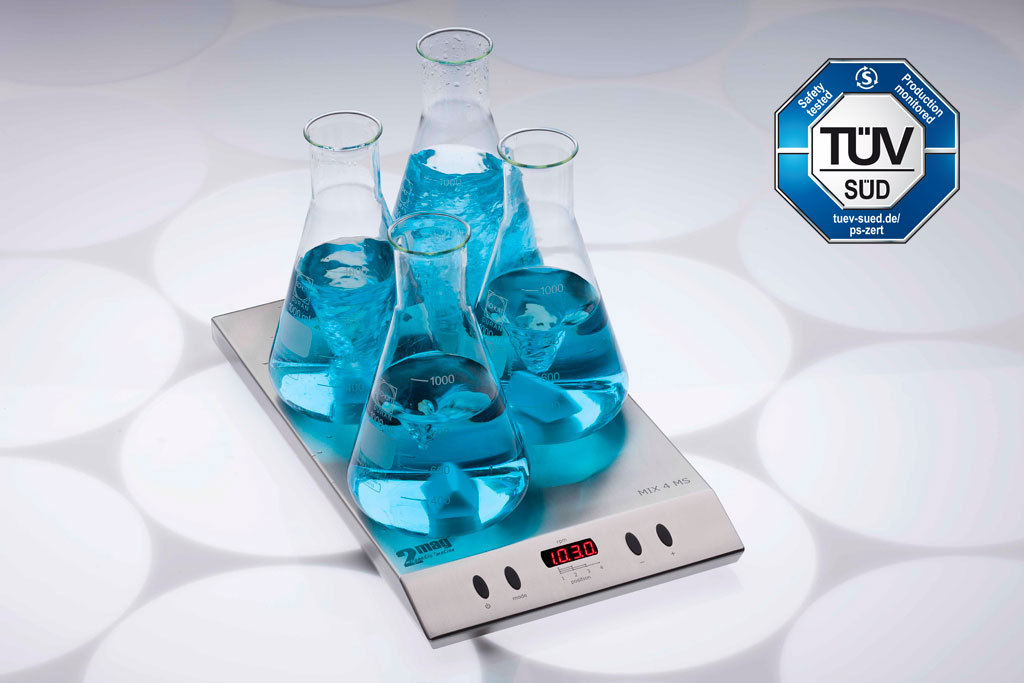 2mag MIX 4 MS multi place magnetic stirrer