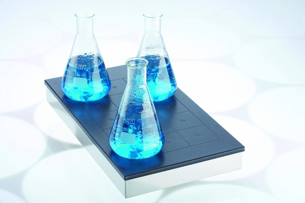 Multipoint magnetic-heating stirrer, Hotplate 6