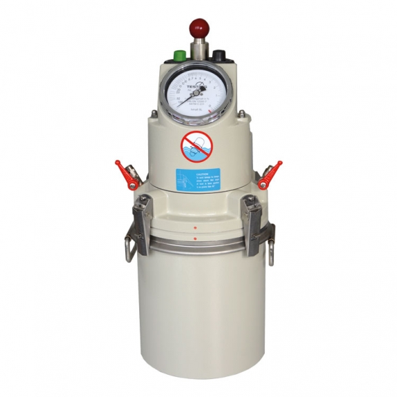 Air entrainment meter Testing Cap. 8 L,