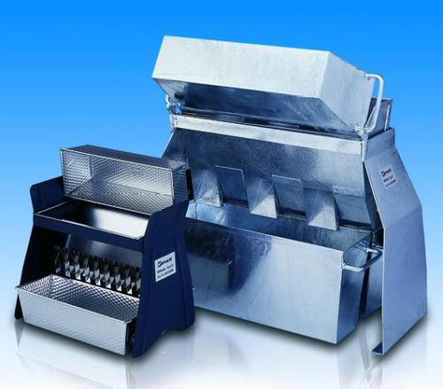 Sample splitters, RT series, T ype RT 6.5 , Feed
