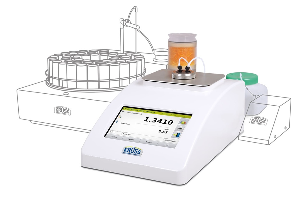 [9801104] Digital Refractometer DR 6300-T, measuring range 1