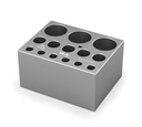 [9816815] IKA single block, 6xØ6mm;5xØ12/13mm;3xØ25mm