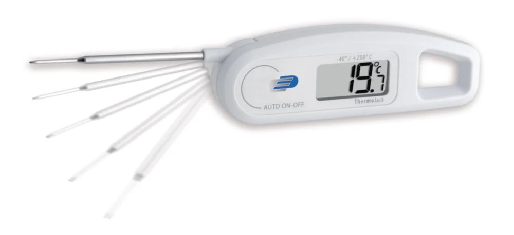 Dig.infeed thermometer ThermoJack probe 60mm, -40.