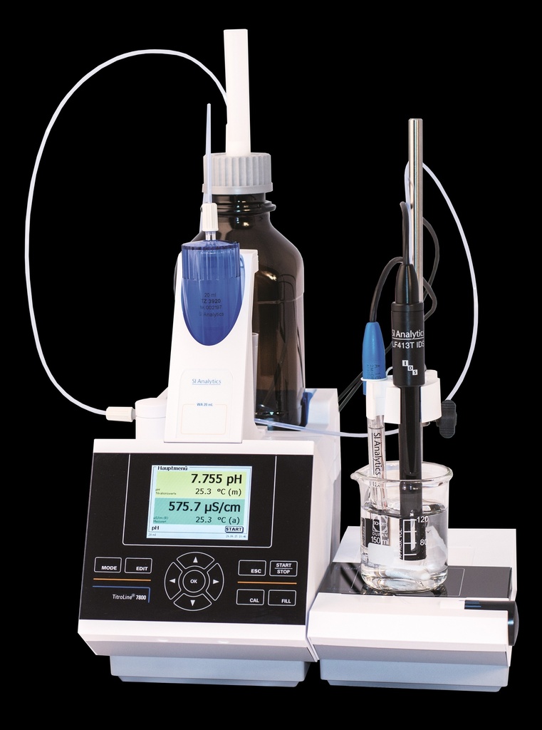 [9863169] Automatic titrator, SI Analytics TitroLine 7800 M1, basisenhed, 2 inputs