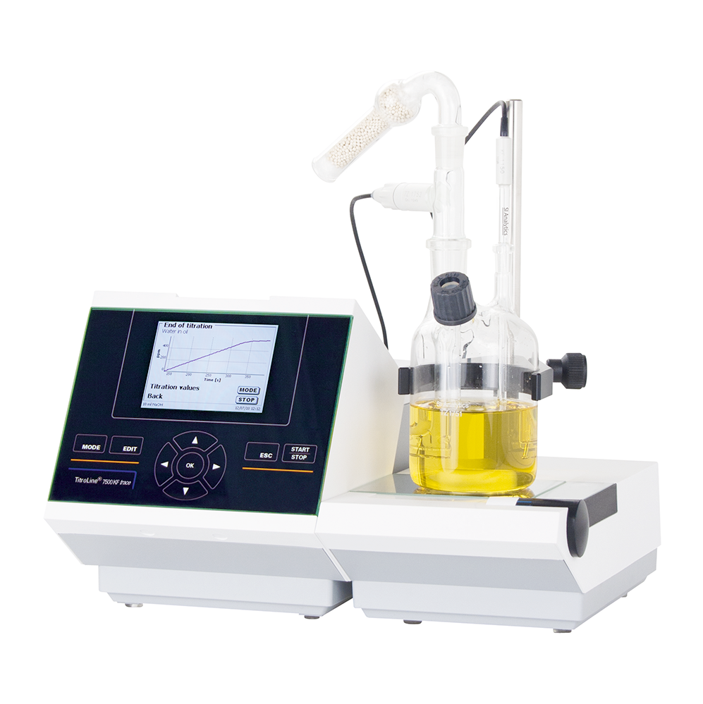 [9863174] Automatic titrator, SI Analytics TitroLine 7500 KF Trace M3, coulometric