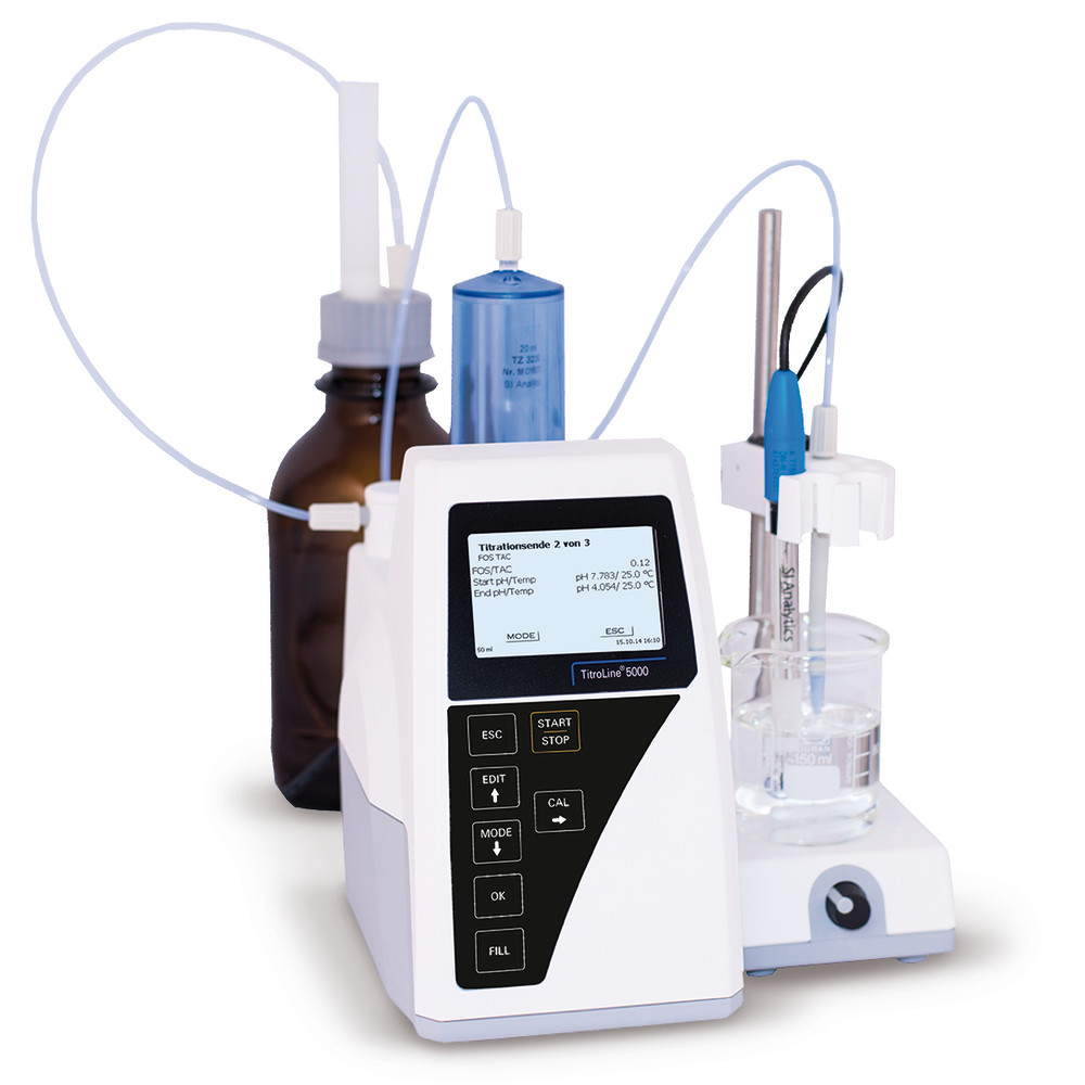 [9863187] Automatic titrator, SI Analytics TitroLine 5000/50 M2, 50 mL