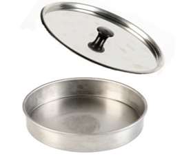 Analytical sieve, Endecotts, stainless, Ø8''x 2", receiver