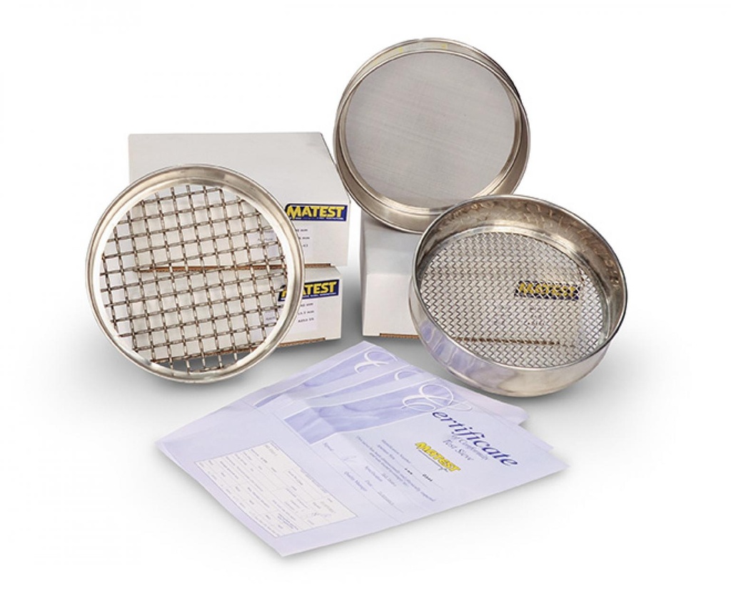 [2361115] Matest sieve square holes, 16,00 mm, Ø200 mm