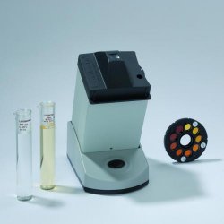 Colorimeter, Lovibond Nessleriser 2250 with stand, daylight, and Nessler tubes