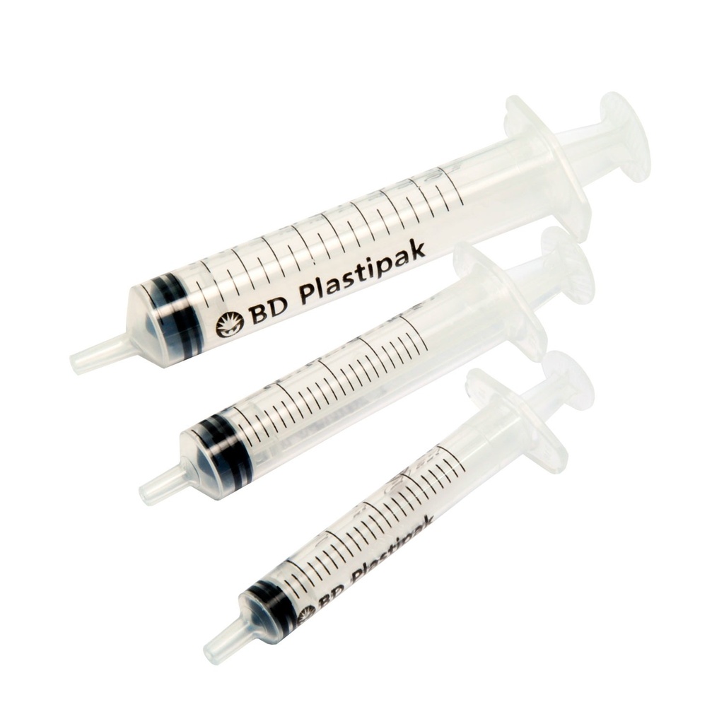 BD Plastipak syringes, 3-parts, luer, 50/60 ml, pack of 60
