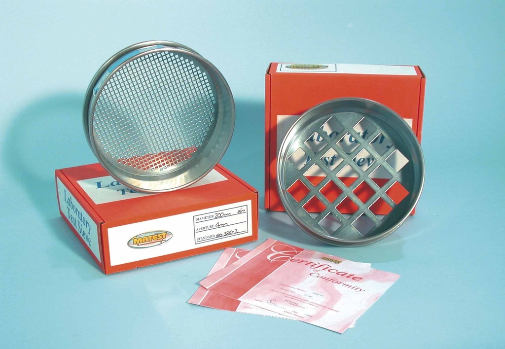 [2361527] Matest sieve, square h., Ø300mm, 63,0 mm