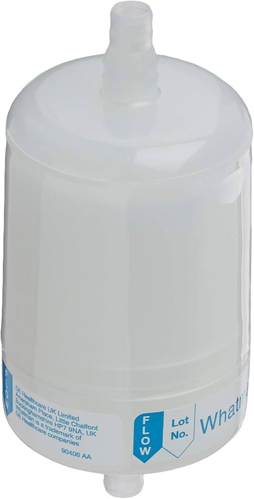 [9951117] Filtration capsule, Whatman Hepa-Cap, GF, Ø75 mm, 3/8"-1/2" SB, for air filtration