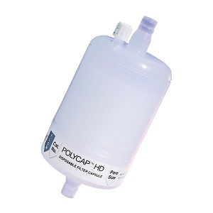 Filtration capsule, Whatman Polycap HD, PP, 75 mm, 1,0 µm