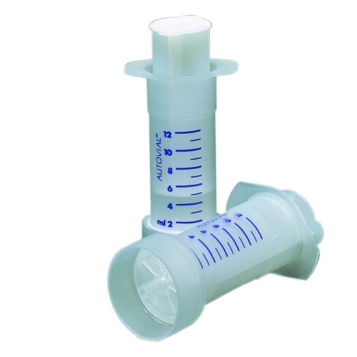 Filter Vial, Whatman Autovial, GF+PTFE, 0,2 µm, 12 mL, 50 pcs